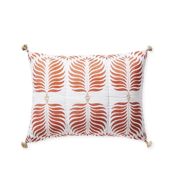BNWT (1) GRANADA KING SHAM - TERRACOTA 🧡